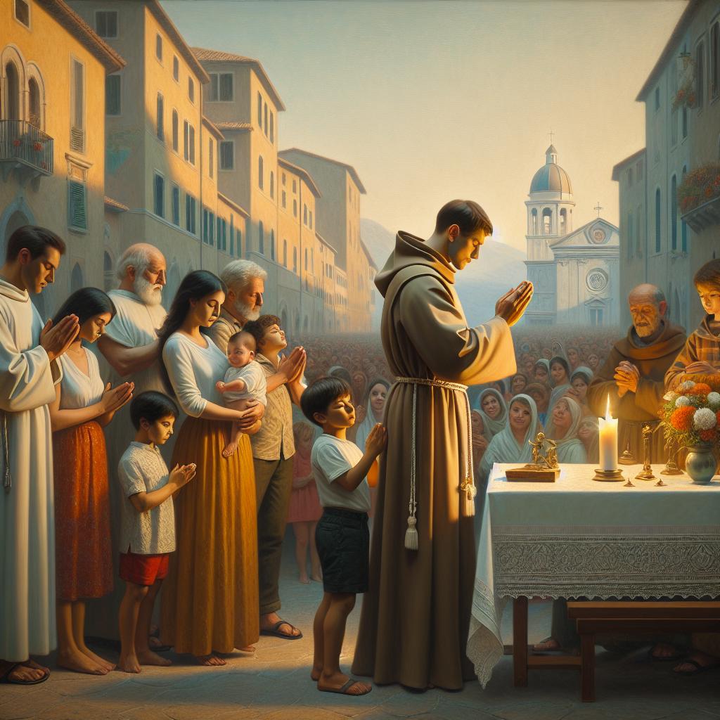 Preghiera a San Francesco per la Salute dei Figli
